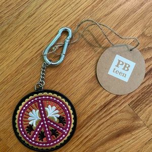 peace keychain
